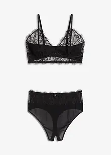 Brassière et string taille haute ouvert (ens. 2 pces), bonprix
