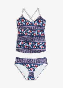 Tankini (ens. 2 pces) à bretelles croisées, bonprix