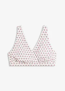 Haut de bikini brassière avec col en V, bonprix