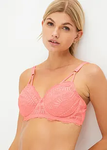 Soutien-gorge minimiseur avec broderies filigranées, bonprix