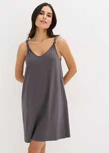 Kurzes Nachthemd mit Knotendetail, bonprix