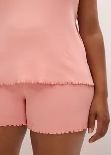 Shorty mit zartem Spitzenbesatz, bonprix