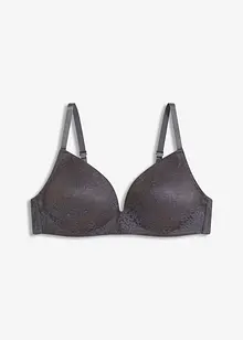 Schalen-BH ohne Bügel mit zarter Spitze, bonprix