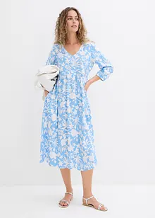 Robe midi en viscose fluide, bonprix