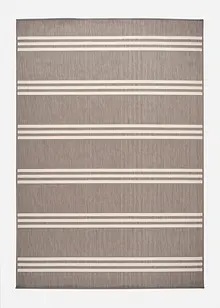 In- und Outdoor Wende-Teppich mit Streifen, bonprix