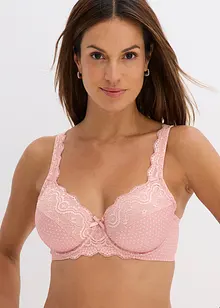 Lot de 2 soutiens-gorge à armatures et dentelle, bonprix