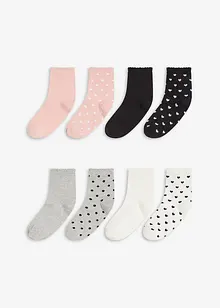 Halbsocken mit Bio-Baumwolle (8er Pack), bonprix