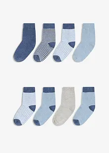 Halbsocken mit Bio-Baumwolle (8er Pack), bonprix