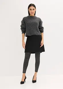 Thermo Leggings aus Glitzergarn, bonprix