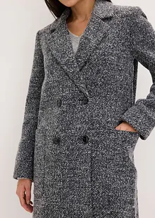 Manteau court aspect laine, bonprix