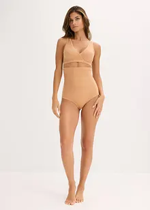 Soutien-gorge bralette en matière brillante, bonprix