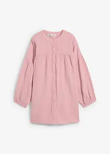 Oversize-Bluse aus Musselin, bonprix