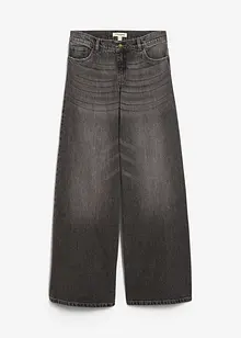 Wide-Leg-Jeans Mid Waist, bonprix