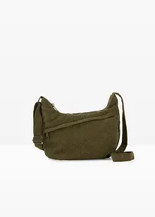 Sac à bandoulière en velours côtelé, bonprix