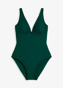 Medium Shape-Badeanzug mit tiefem Ausschnitt, bonprix