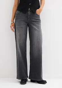 Wide-Leg-Jeans, High Waist, bonprix