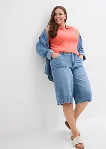 Polo-Top aus reiner Bio-Baumwolle, bonprix