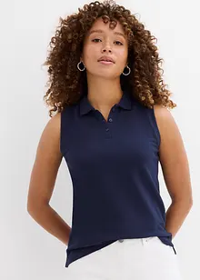 Polo-Top aus reiner Bio-Baumwolle, bonprix