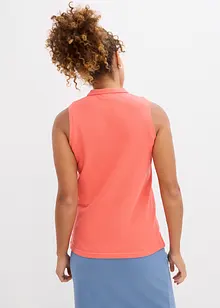 Polo-Top aus reiner Bio-Baumwolle, bonprix