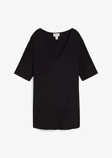 T-shirt long en viscose douce, bonprix