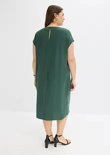 Robe en matière texturée, bonprix