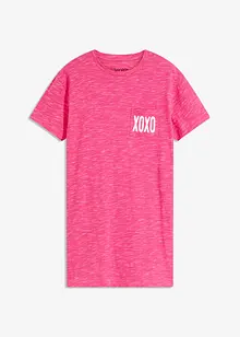 Chemise de nuit oversize en fil flammé, bonprix