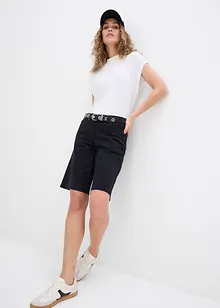 Bermuda à finition effilochée, bonprix