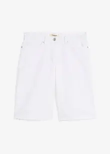Bermuda mit offener Saumkante, bonprix