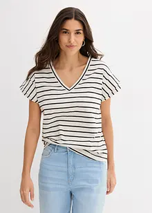 Shirt mit Volantärmeln, bonprix