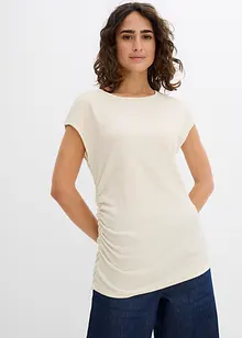 Top à base asymétrique en crêpe léger, bonprix