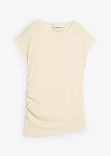 Top à base asymétrique en crêpe léger, bonprix
