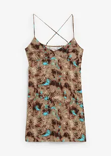 Robe à bretelles en viscose fluide, bonprix