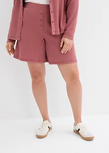 Short 100% coton avec taille élastiquée, bonprix