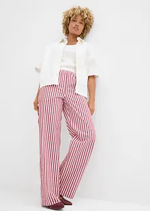 Pantalon palazzo en popeline, bonprix