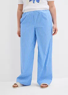 Pantalon palazzo en popeline, bonprix