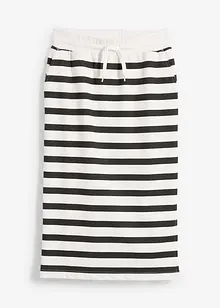 Jupe midi en molleton, bonprix