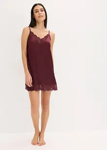 Nuisette en satin et dentelle, bonprix