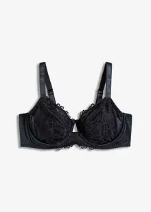Soutien-gorge en polyamide brillant avec dentelle, bonprix