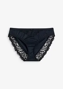 Slip en polyamide brillant avec dentelle, bonprix