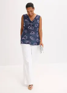 Top en mesh, bonprix