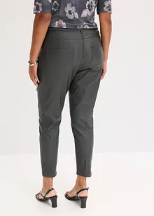 Stretch-Hose mit Glanzeffekt aus Viskose-Mix, bonprix