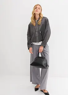 Softblouson aus glänzendem Viskose-Mix, bonprix