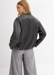 Softblouson aus glänzendem Viskose-Mix, bonprix