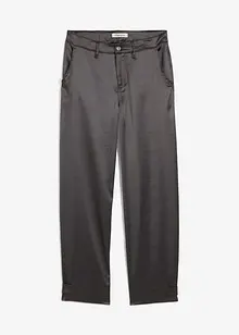 Barrel-Hose aus fließendem Satin, bonprix