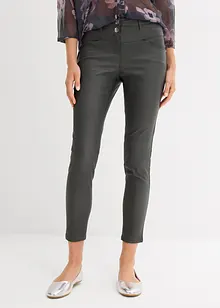 Stretch-Hose mit Glanzeffekt aus Viskose-Mix, bonprix