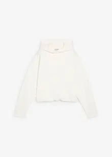 Hoodie aus leicht glänzendem Viskose-Mix, bonprix