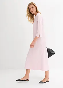 Midikleid aus glänzendem Satin, bonprix