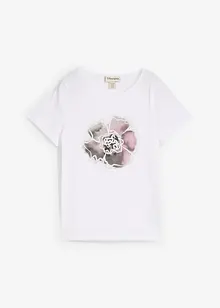 T-Shirt mit reiner Baumwolle, bonprix