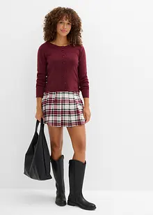 Hosenrock mit Karomuster, bonprix