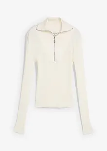 Rippshirt aus softem Viskose-Mix, bonprix